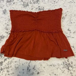 Orange tube top